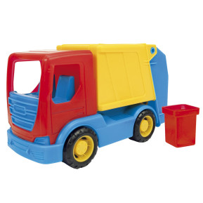 Απορριματοφόρο Πλαστικό Free Wheels + Κάδος 24x15x12cm ToyMarkt 913265 71-3245