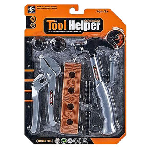 Εργαλεία 8 τεμ Μικρή Καρτέλα 32x23cm ToyMarkt 913452 71-3432