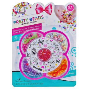 Καρτέλα Χάντρες Pretty Beads 28x21cm ToyMarkt 971194 77-1174