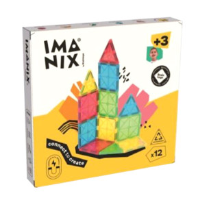 Imanix μαγνητικό παιχνίδι κατασκευών 12 τμχ.