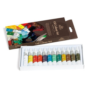 Χρώματα λαδιού 12τεμ. x 12ml - 3 ΤΕΜ