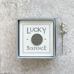 Κέρμα σε κουτί - Lucky (7 x 7 x 3εκ.)