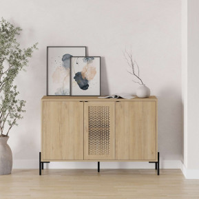 Μπουφές Naive  χρώμα sapphire oak 126x40x80εκ.