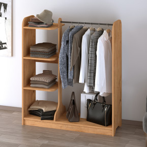 Έπιπλο εισόδου Rozesme  χρώμα pine oak 120x40x135εκ.