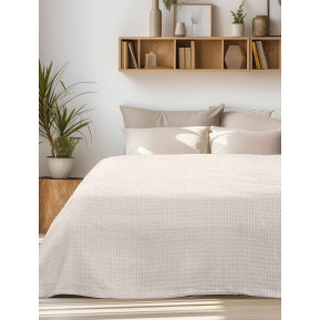 Κουβέρτα Πικέ PIKONA BEIGE MADI