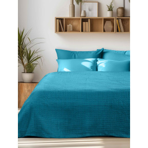 Κουβέρτα Πικέ PIKONA PETROL MADI