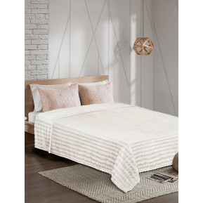 Κουβέρτα Fleece PUFFELLA ECRU MADI