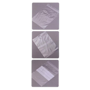 Σακουλάκια ασφαλείας με ετικέτα 220mm πλάτος x 310mm ύψος (100τεμ)