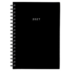Next ημερολόγιο 2027 basic xl ημερήσιο σπιράλ μαύρο 21x29εκ.  Δυνατότητα εκτύπωσης