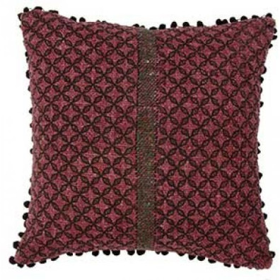 Μαξιλάρι 45x45 Khadi - Μπορντώ