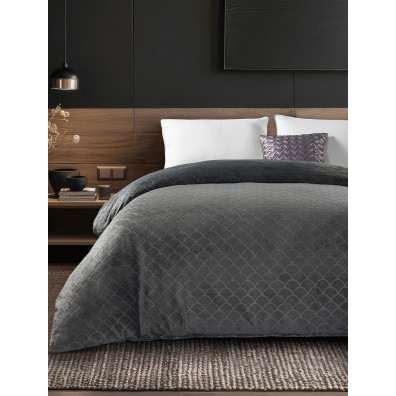 Παπλωματοθήκη NEVOLA ANTHRACITE MADI