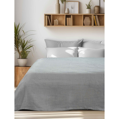 Κουβέρτα Πικέ PIKONA GREY MADI