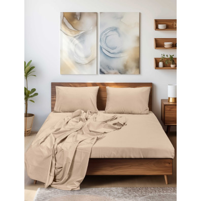 Σεντόνι SLEEK BEIGE MADI