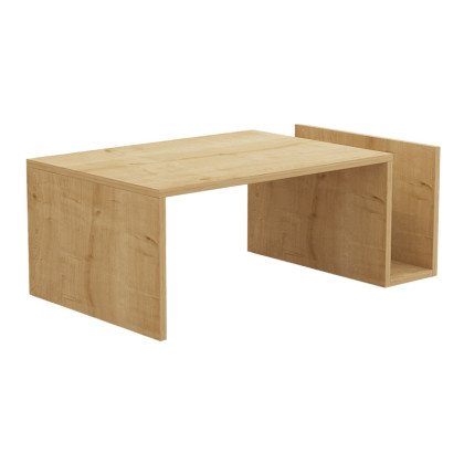 Τραπέζι σαλονιού Poko  σε oak απόχρωση 86.8x50x32,4εκ