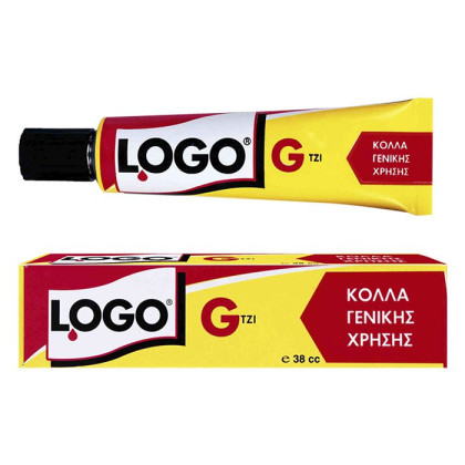 Κόλλα Logo g 38ml Logo 65ΑΔ30 - 12 ΤΕΜ 19-136