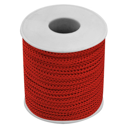 Κορδόνι Κόκκινο Ρολό=20m 3mm X20m JustNote 39397 - 12 ΤΕΜ 19-377