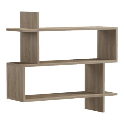 Ραφιέρα τοίχου Paralel  sonoma 70x22x65,5εκ