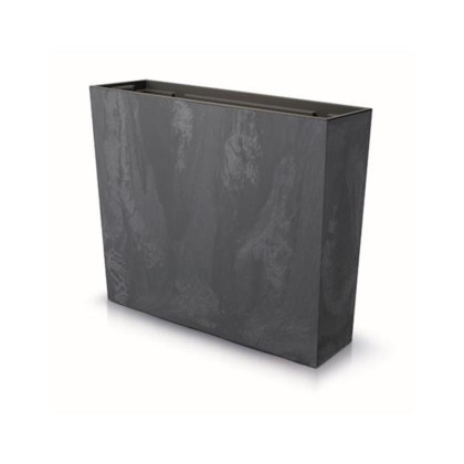 Ζαρντινιέρα ανθρακί beton effect Y49,8x58x18εκ.