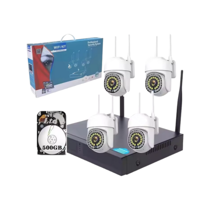 Καταγραφικό δικτύου με 4 κάμερες - WIFI KIT - 300037