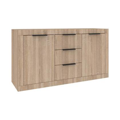 Μπουφές Doha  σε sonoma απόχρωση 150x45x80.5εκ