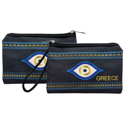 Νεσεσέρ Τσαντάκι Μικρό Σκούρο Greece 19x13cm SummerTiempo 623381 42-3361
