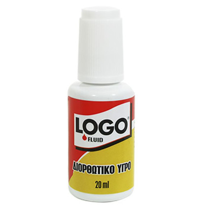 Διορθωτικό Υγρό Φιάλη Logo 20ml Logo 66HI1104 - 12 ΤΕΜ 50-1408