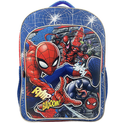 Τσάντα Δημοτικού Spiderman 43x31x18cm Spiderman 50-1978