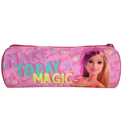Κασετίνα Βαρελάκι Barbie 23x8cm Barbie 1010E-1453 50-2811