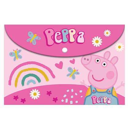 Φάκελος Κουμπί α4 Peppa A4 Peppa - 10 ΤΕΜ 50-3079