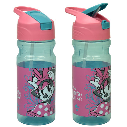 Παγούρι Πλαστικό ps 550ml Minnie 21x7cm  550ml Gim 553-04203 50-3502