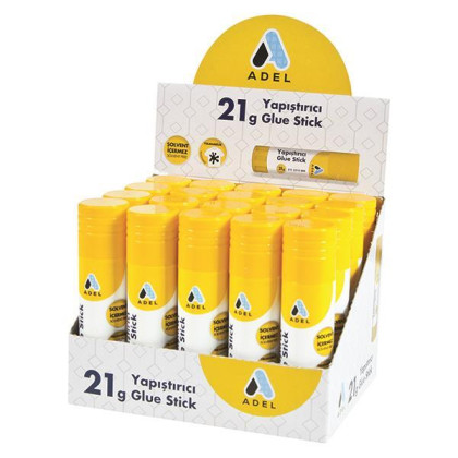 Adel κόλλα stick 21gr - 24 ΤΕΜ