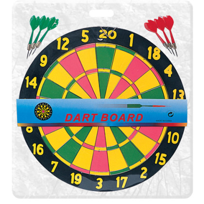Στόχος Μεγάλος 41cm & 6 Βέλη ø40cm ToyMarkt 912523 71-2503