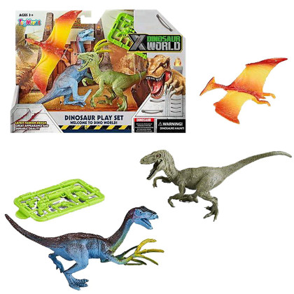 Δεινόσαυροι Κουτί Dinosaur World 24x17x6cm ToyMarkt 913387 71-3367