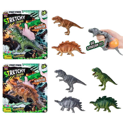 Stretchy Dino 22x20cm ToyMarkt 913391 71-3371