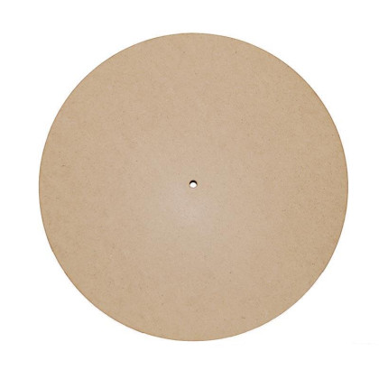 Ρολόι αχάρακτο mdf  Ø450x3χιλ. - 3 ΤΕΜ