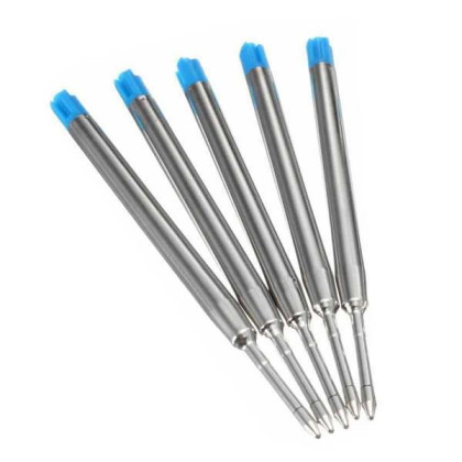 Ανταλλακτικό για στυλό τύπου parker μπλε 1mm - 100 ΤΕΜ