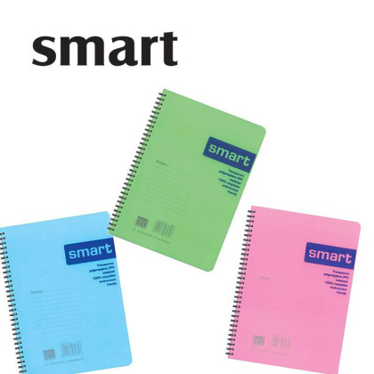 Next smart τετράδιο σπιράλ 21x29εκ. 2θεμ. - 10 ΤΕΜ