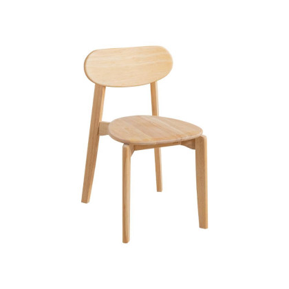 Καρέκλα Nextdeco Natural μασίφ ξύλο Y75,5x44x54εκ.