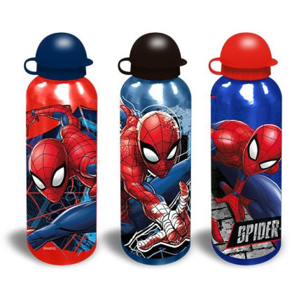 Παγούρι αλουμινίου Spiderman 500ml - 3 ΤΕΜ