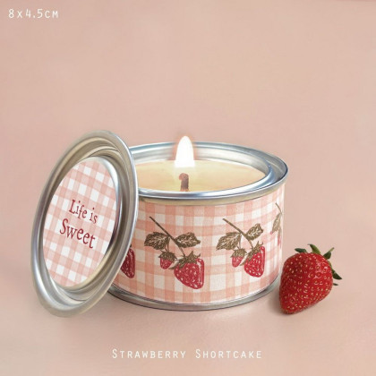 Κερί με φρούτα 7,5εκ.-Life is sweet