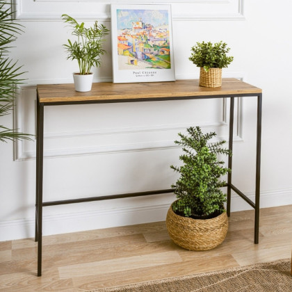 Κονσόλα Canva  χρώμα atlantic pine 100x30x80εκ.