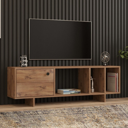 Έπιπλο τηλεόρασης Folsom  χρώμα atlantic pine 140x29,9x45εκ.