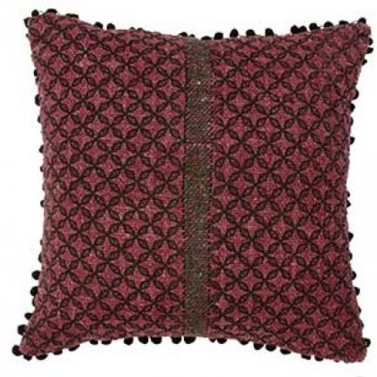 Μαξιλάρι 45x45 Khadi - Μπορντώ
