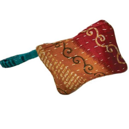 Τσαντάκι vintage kantha 13,5εκ.
