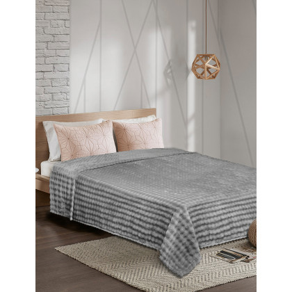 Κουβέρτα Fleece PUFFELLA GREY MADI