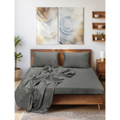 Σεντόνι SLEEK GREY MADI