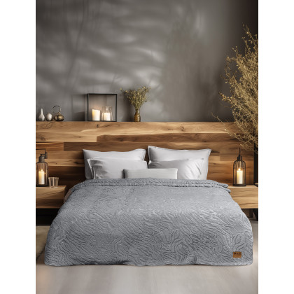 Κουβέρτα γούνινη ZANORIA GREY MADI