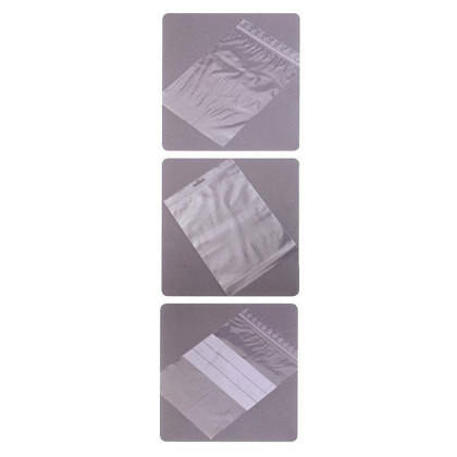 Σακουλάκια ασφαλείας με ετικέτα 220mm πλάτος x 310mm ύψος (100τεμ)