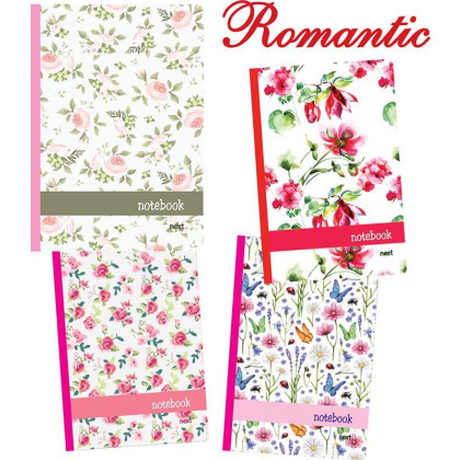 Next romantic 360° τετράδιο flexi 21x29εκ. 3θεμ. 192σελ. - 10 ΤΕΜ