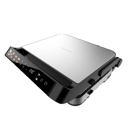 Cecotec Τοστιέρα - Γκριλ Rock'nGrill 2000W PerfectCook με Αποσπώμενες Πλάκες RockStone Κατάλληλες για Πλυντήριο Πιάτων και Άνοιγμα έως 105º CEC-112897
